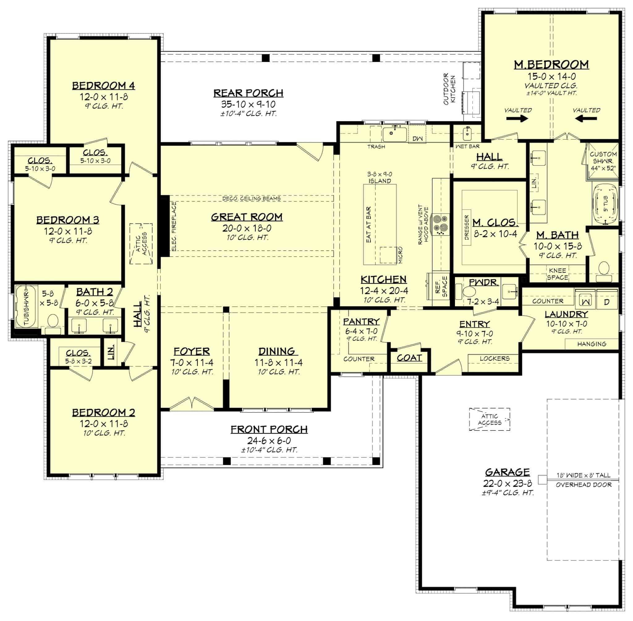 Floor Plan First Story