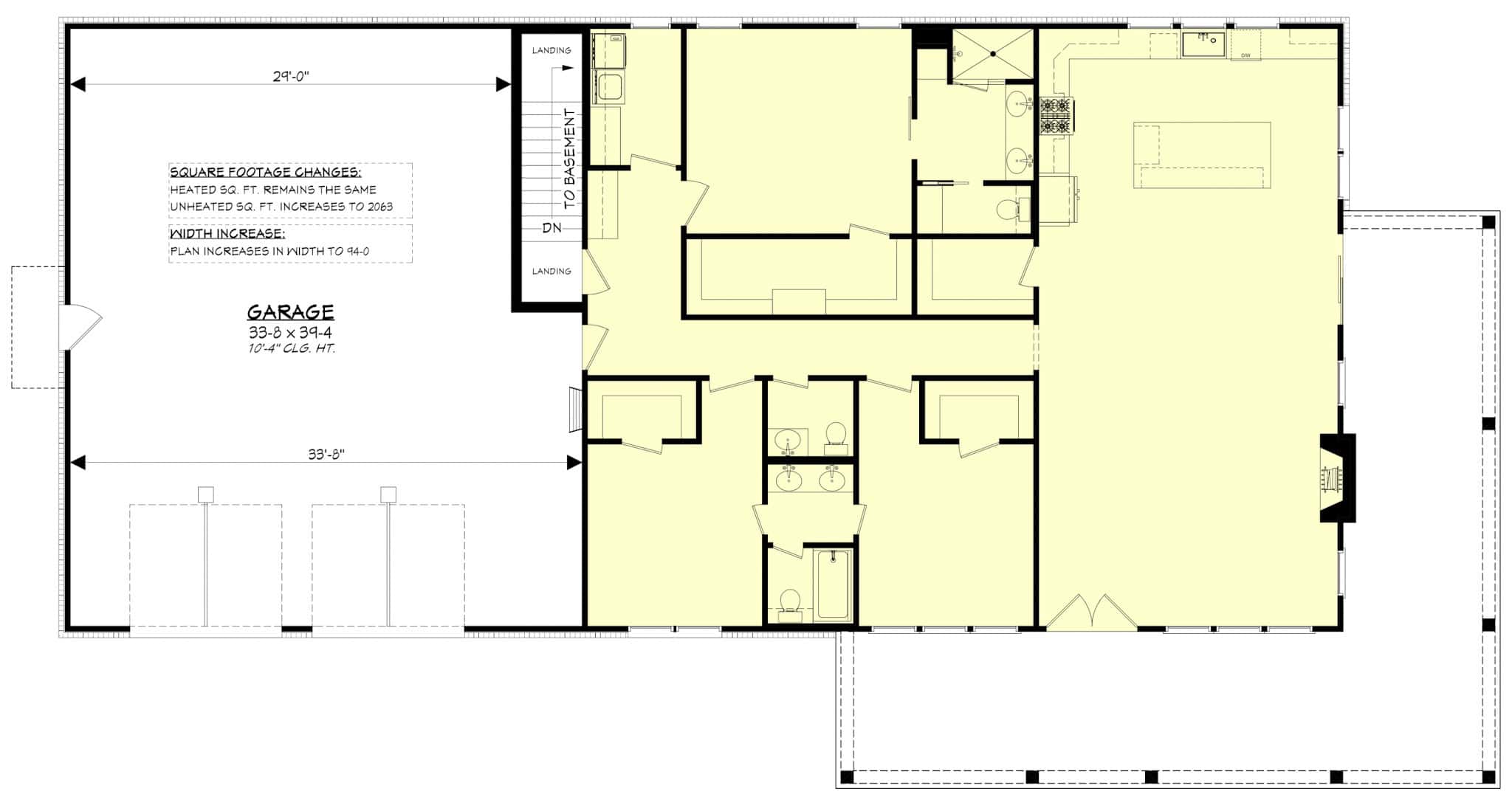 Basement Option Stair Location