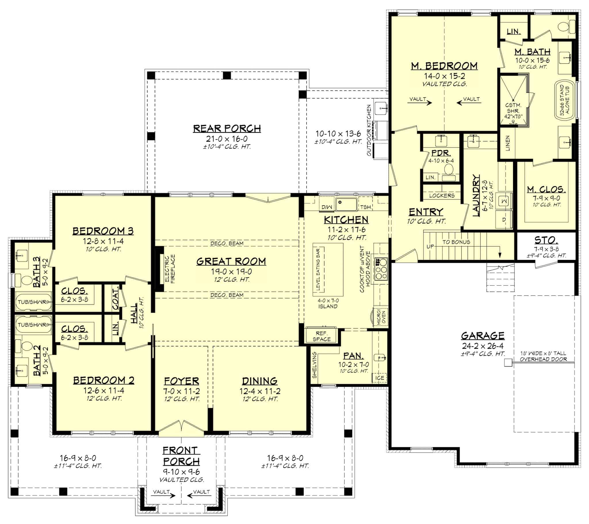 Floor Plan First Story