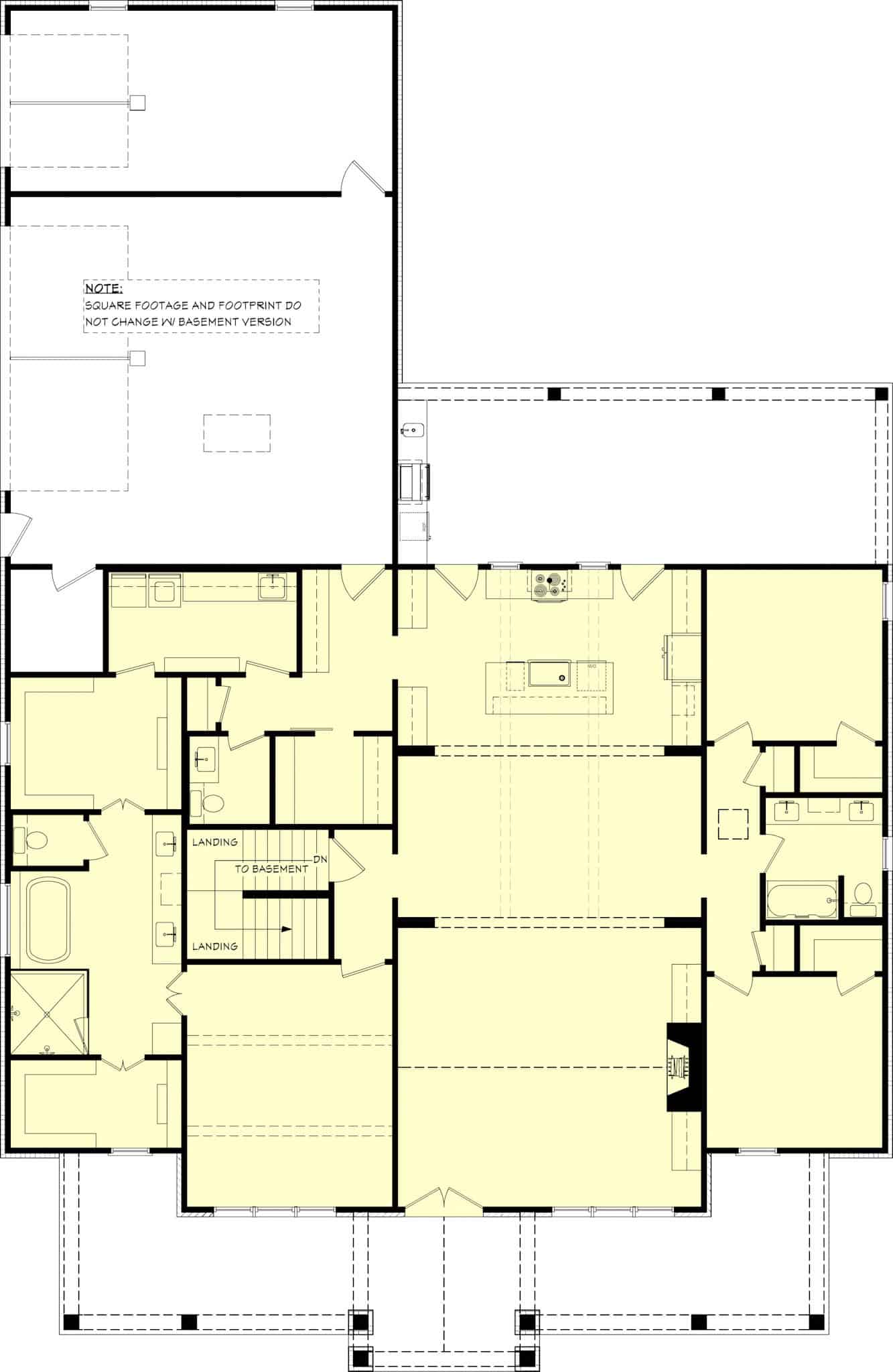 Basement Option Stair Location
