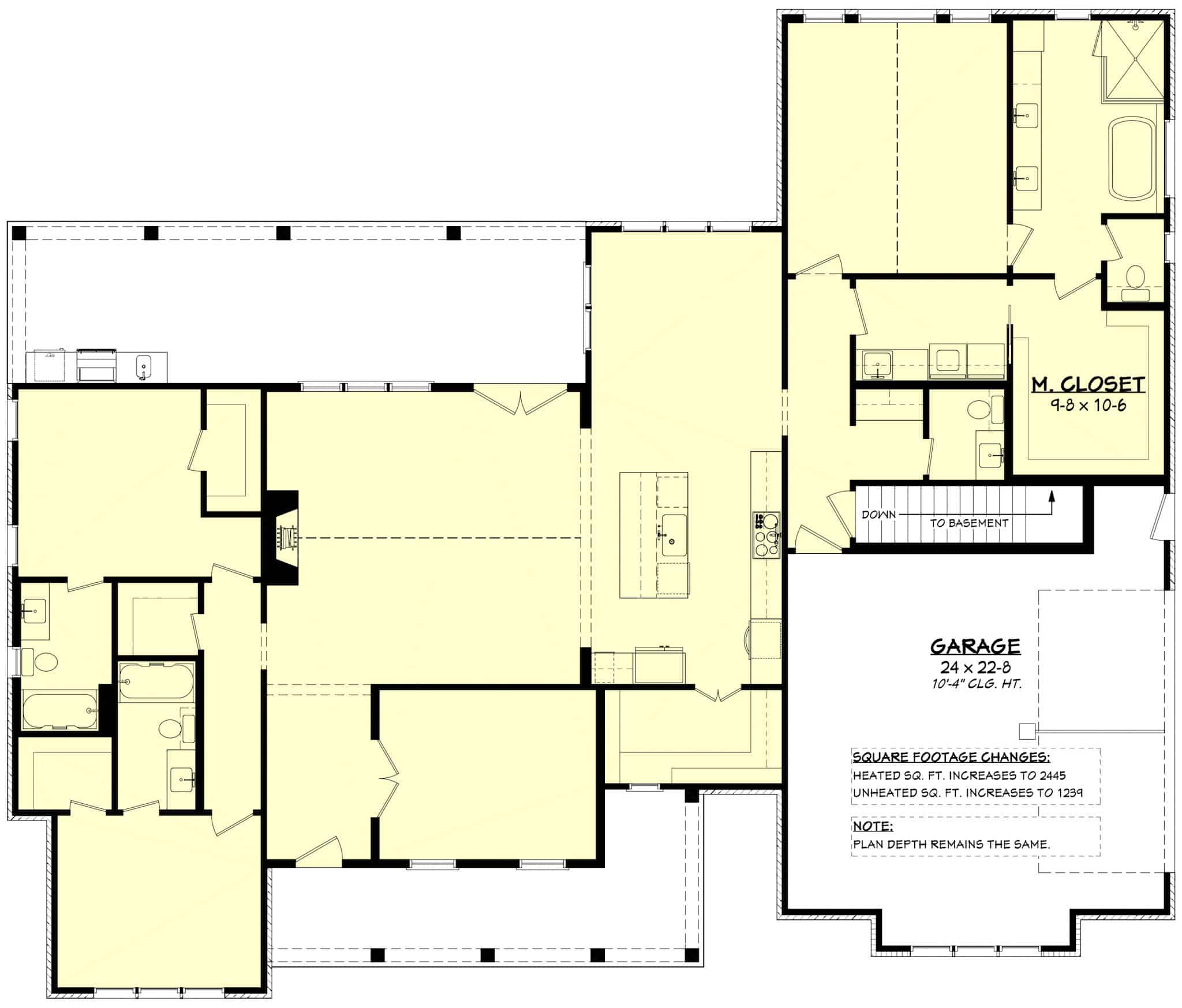 Basement Option Stair Location