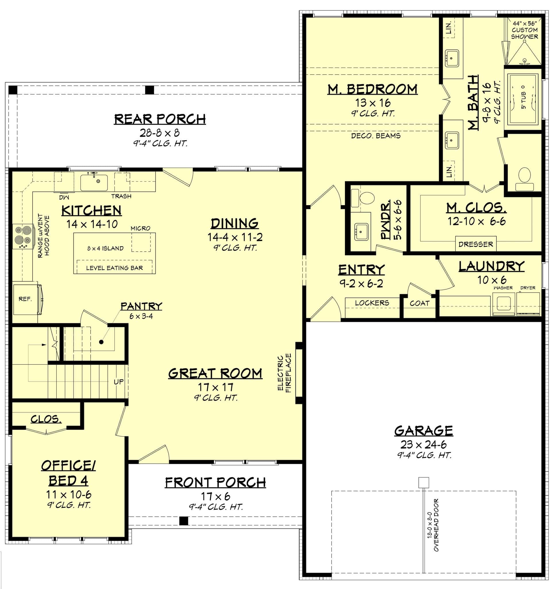 Floor Plan First Story