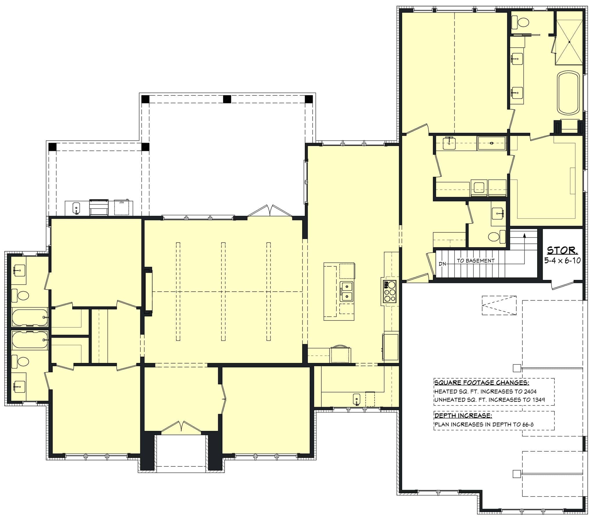 Basement Option Stair Location