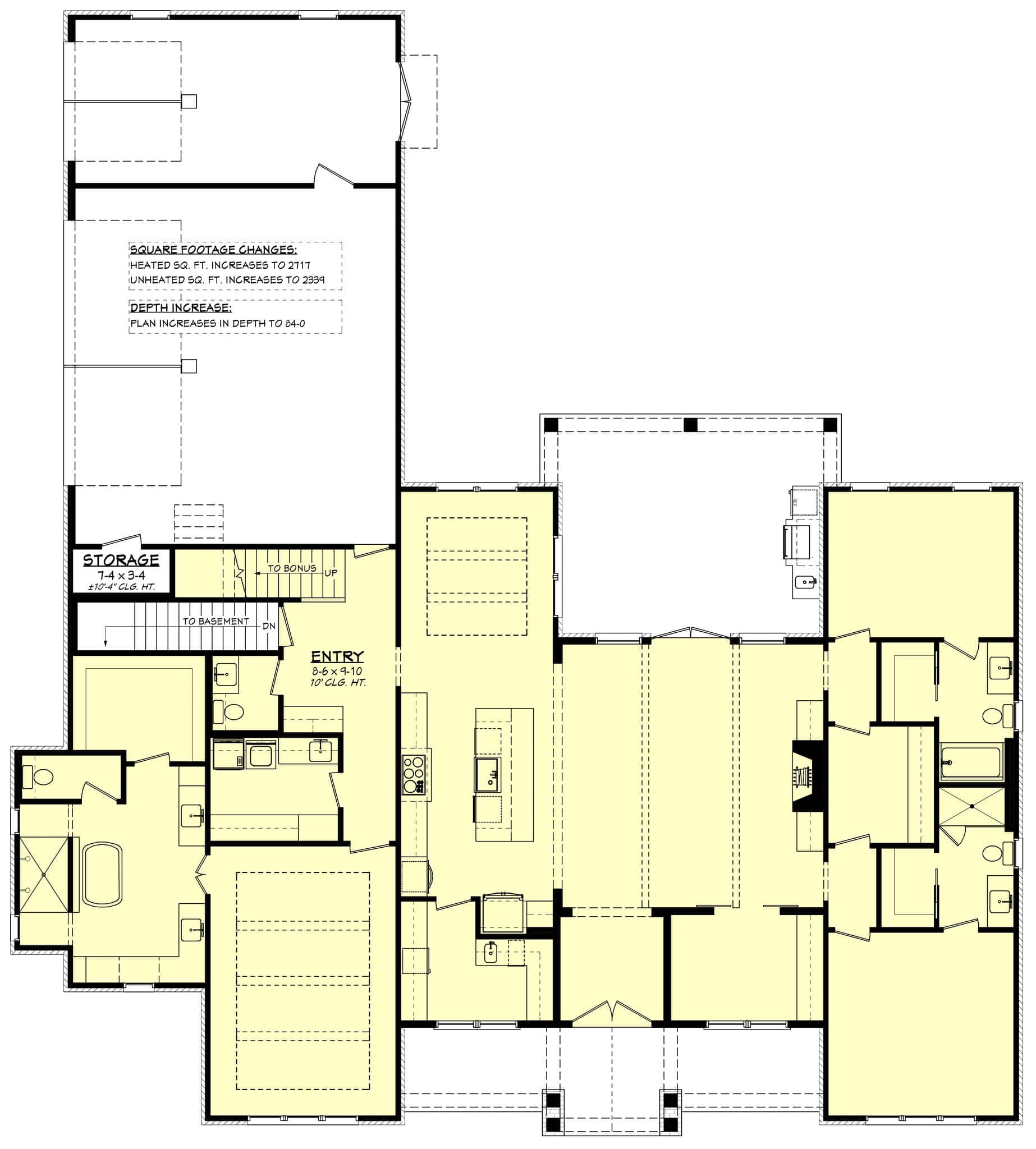 Basement Option Stair Location