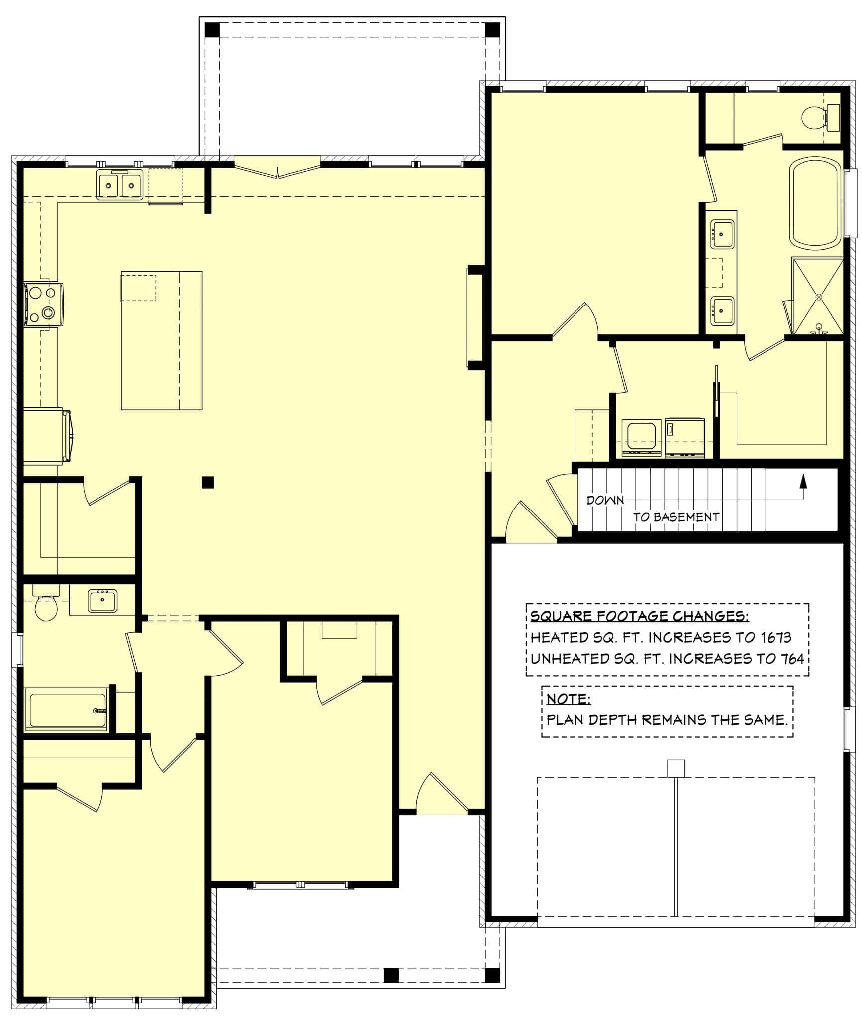 Basement Option Stair Location