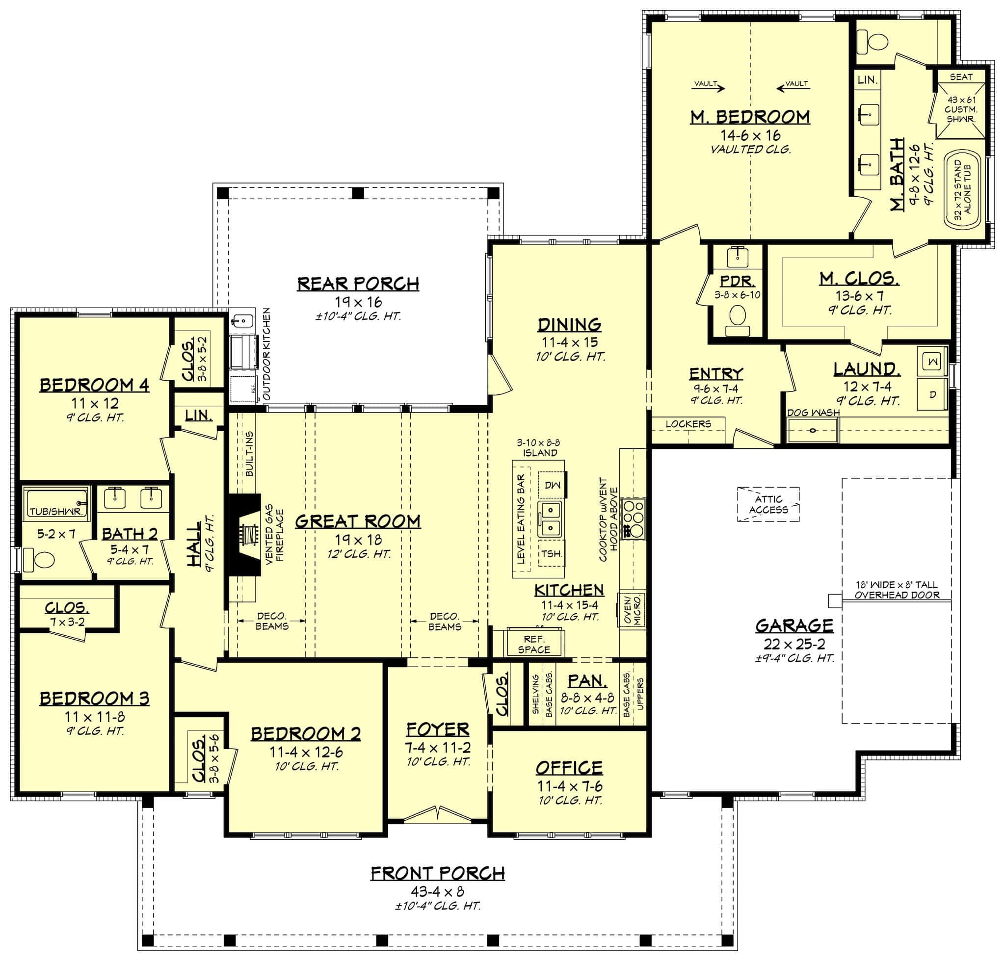 Floor Plan First Story