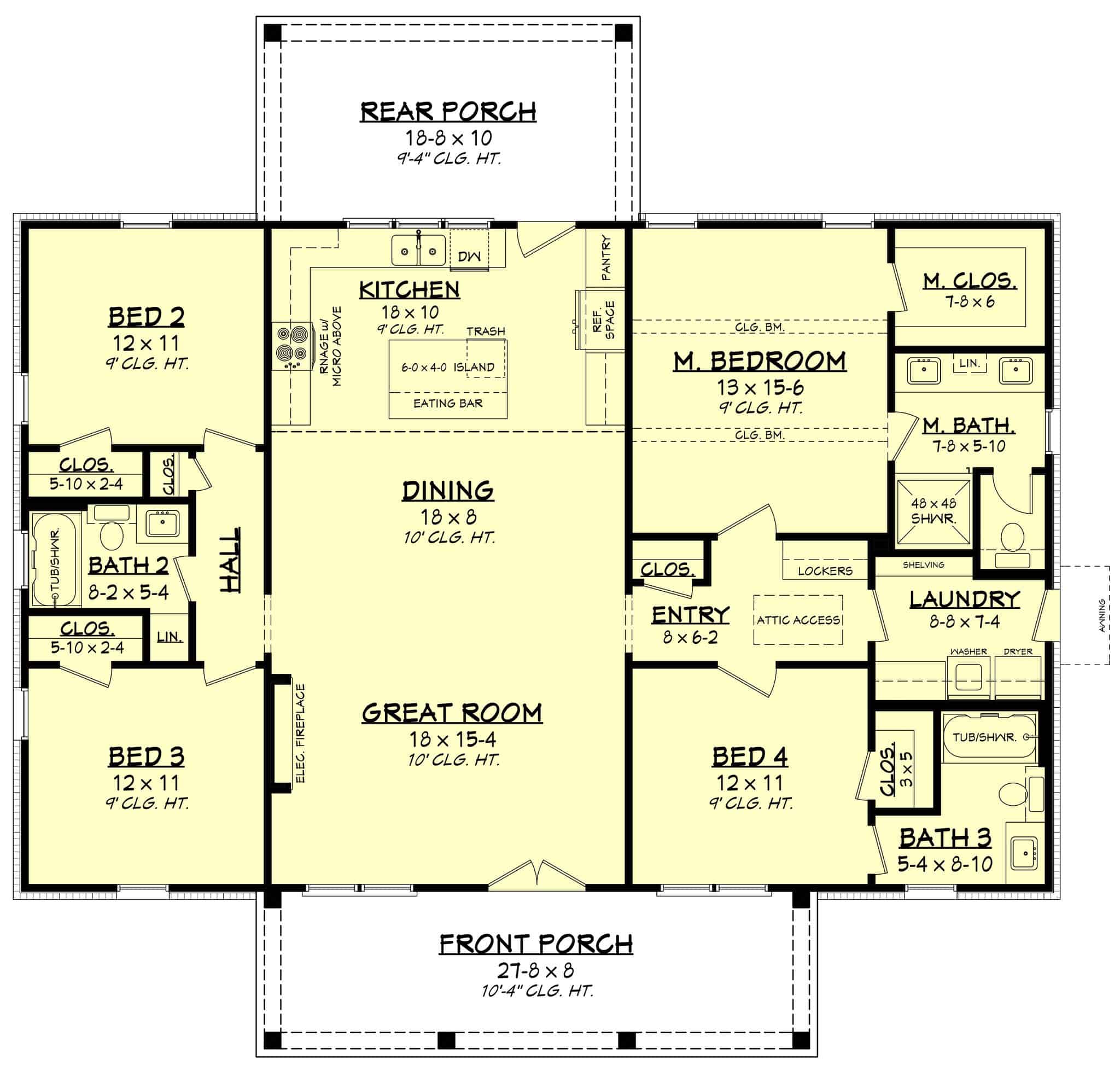Floor Plan First Story