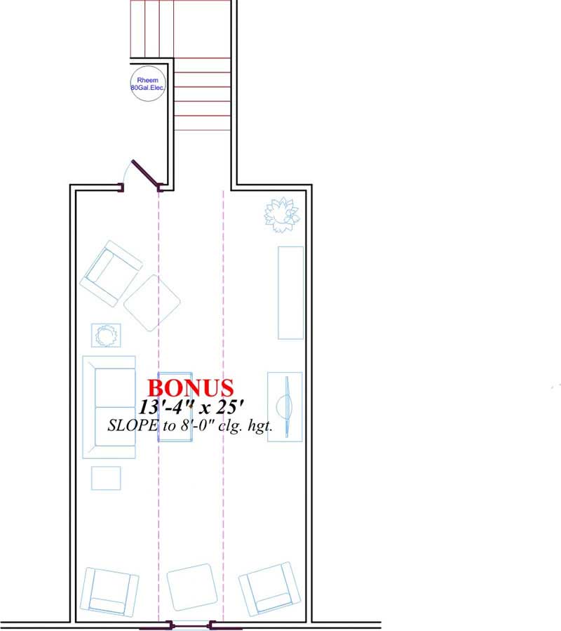 BONUS ROOM PLAN