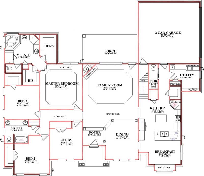 MAIN LEVEL FLOOR PLAN