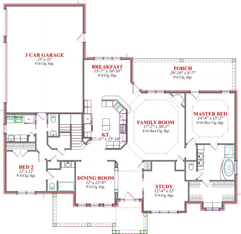 MAIN LEVEL FLOOR PLAN
