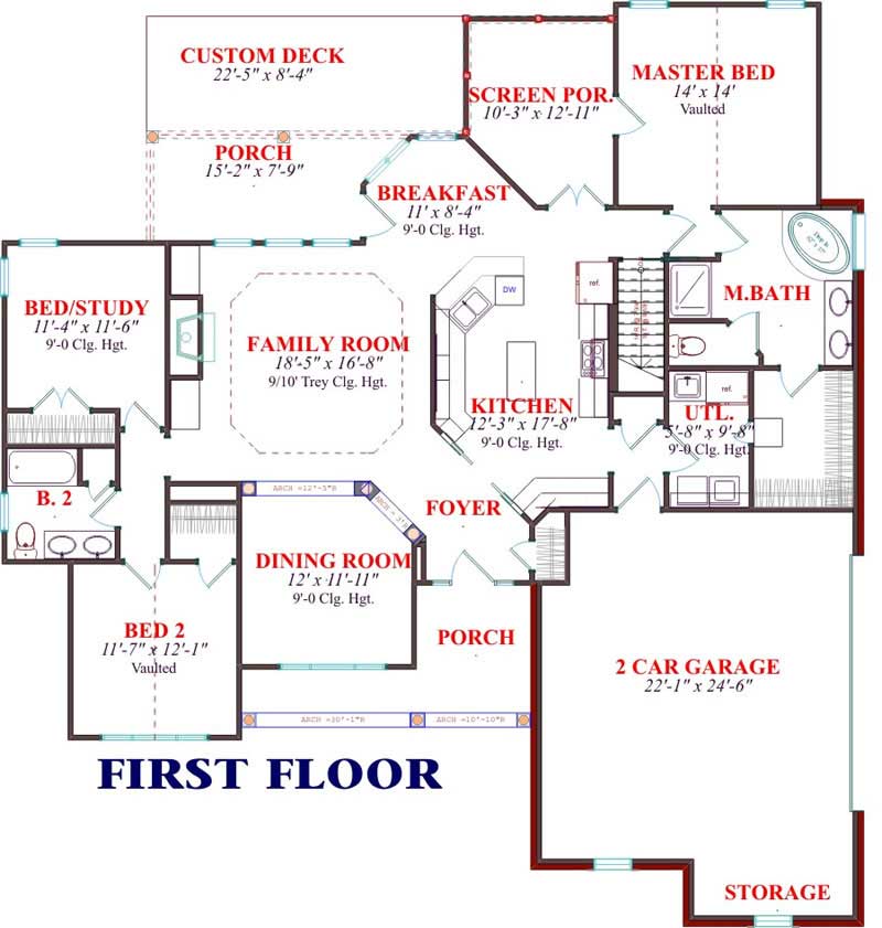 FIRST FLOOR PLAN