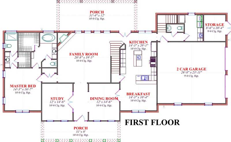 FIRST FLOOR PLAN