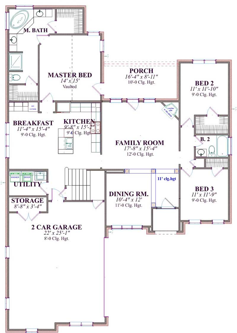 MAIN LEVEL FLOOR PLAN