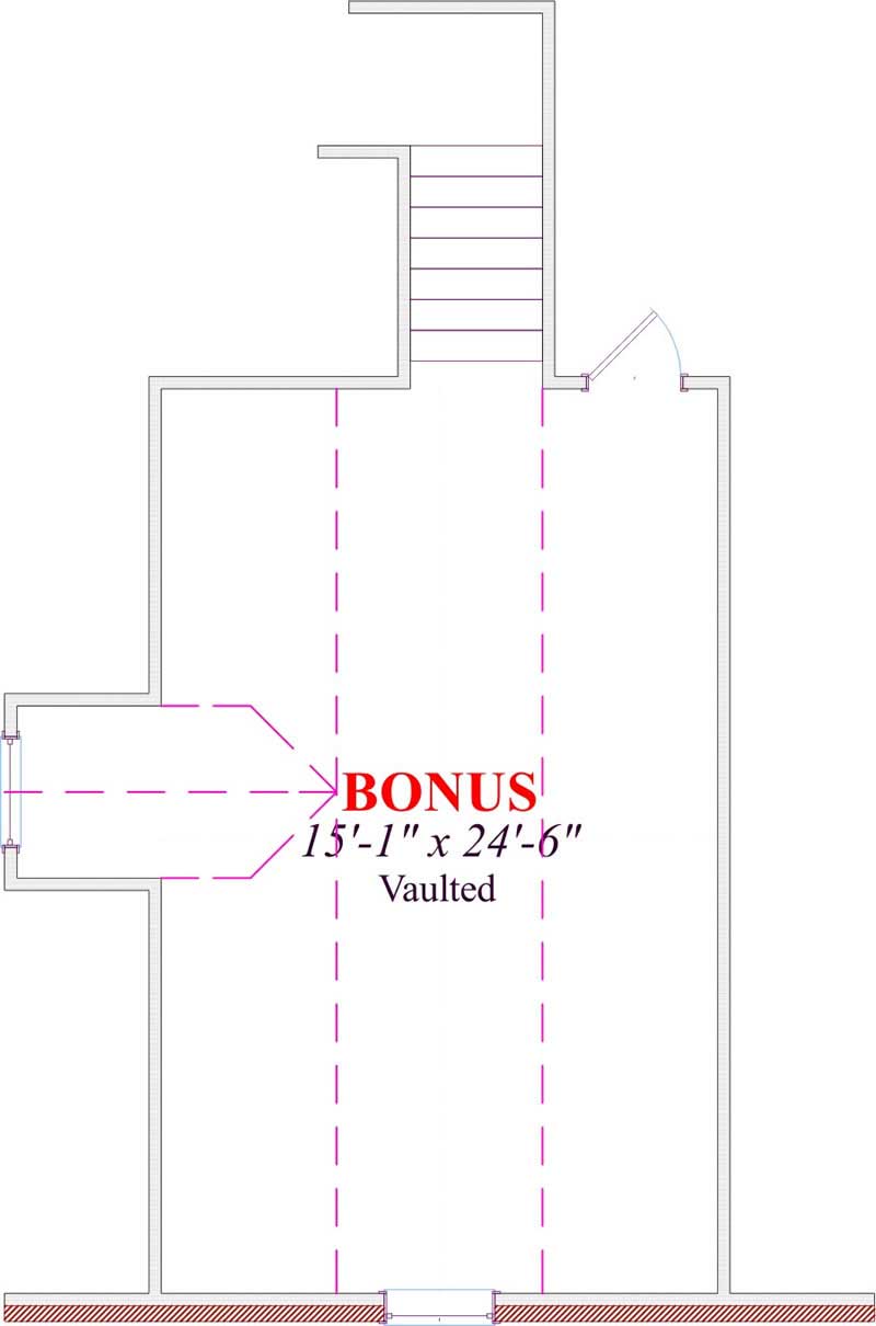 BONUS ROOM PLAN