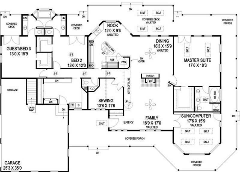 Floor Plan First Story