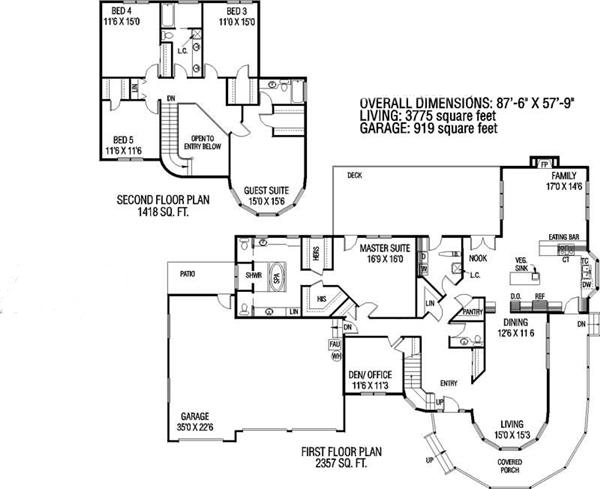 Floor Plan Main Level