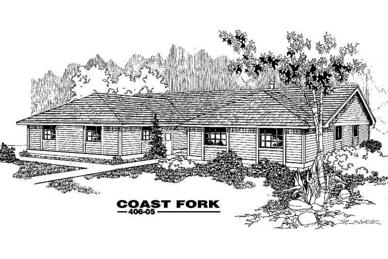 3-Bedroom, 2167 Sq Ft Country House Plan - 145-1038 - Front Exterior