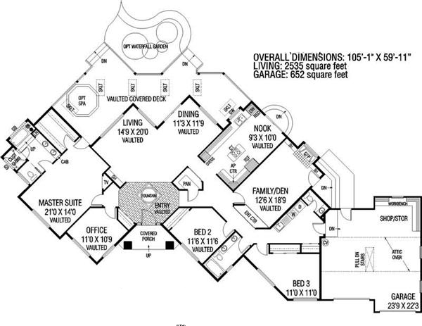Floor Plan Main Level