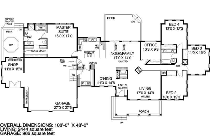 Floor Plan Main Level