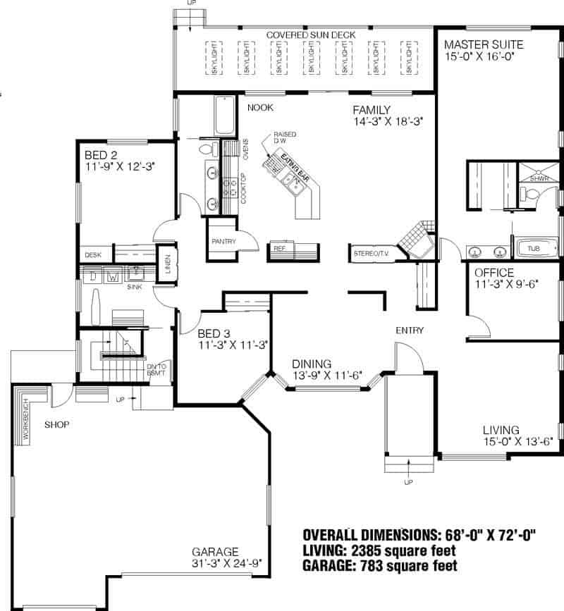 Floor Plan Main Level