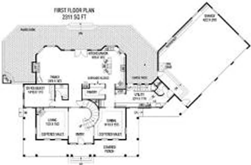 Floor Plan First Story