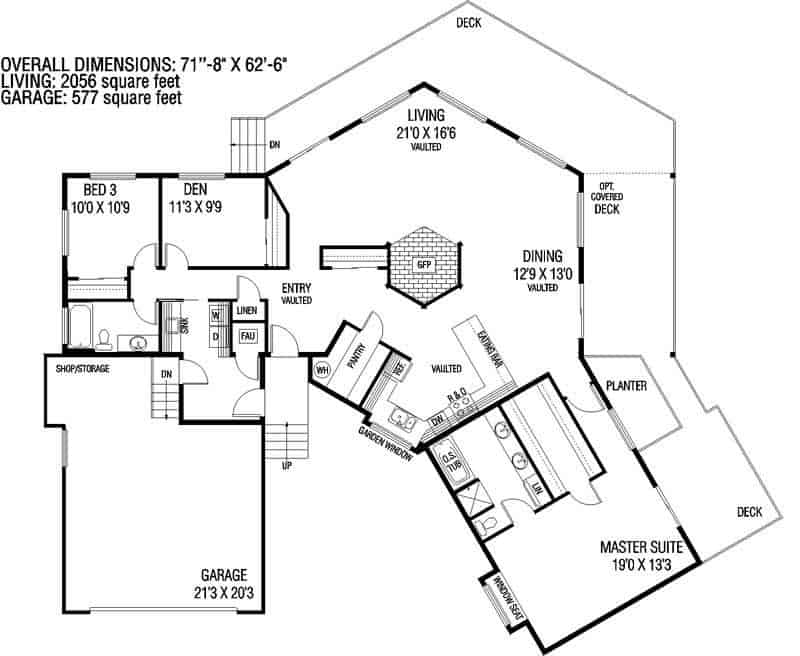 Floor Plan Main Level