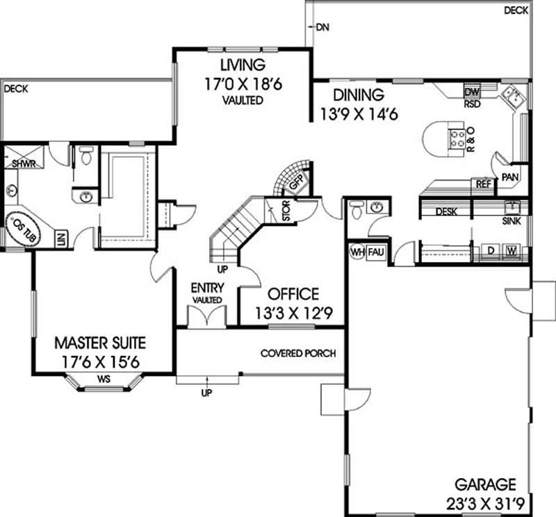 Floor Plan First Story