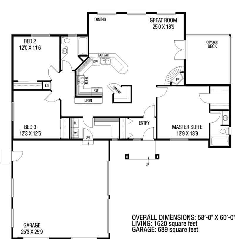 Floor Plan Main Level