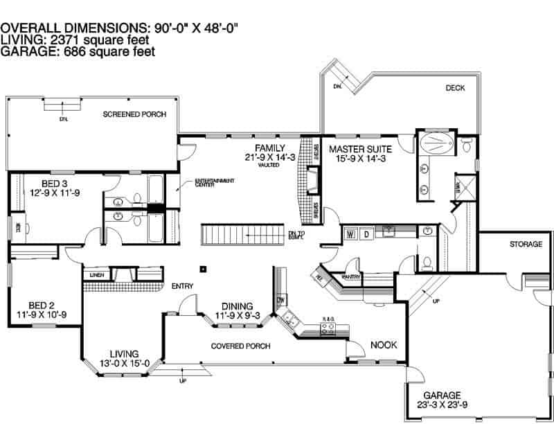 Floor Plan Main Level