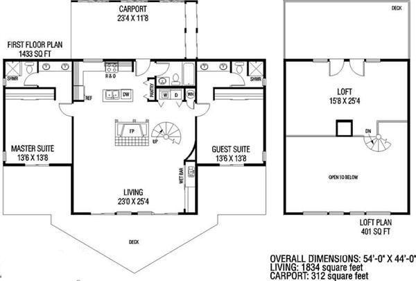Floor Plan Main Level
