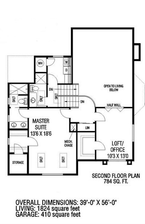 Floor Plan Upper Level