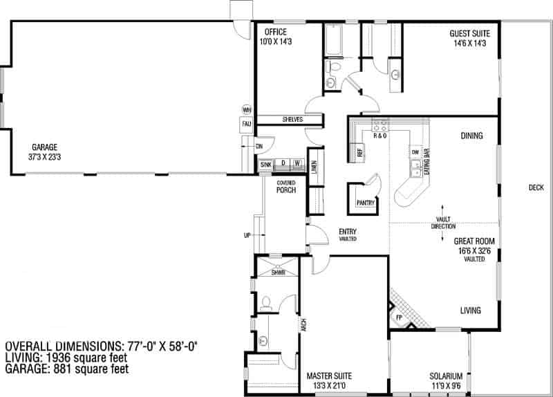 Floor Plan First Story