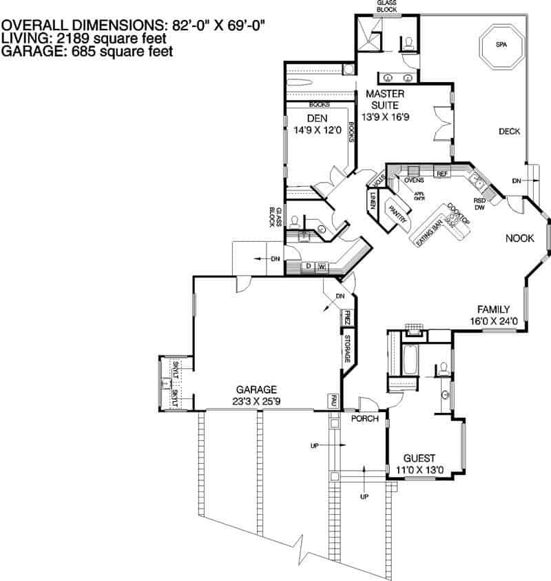 Floor Plan Main Level