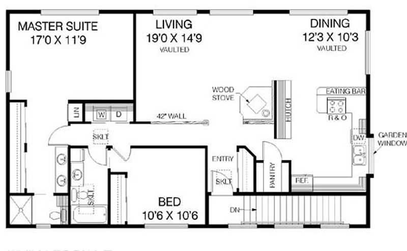 Floor Plan First Story