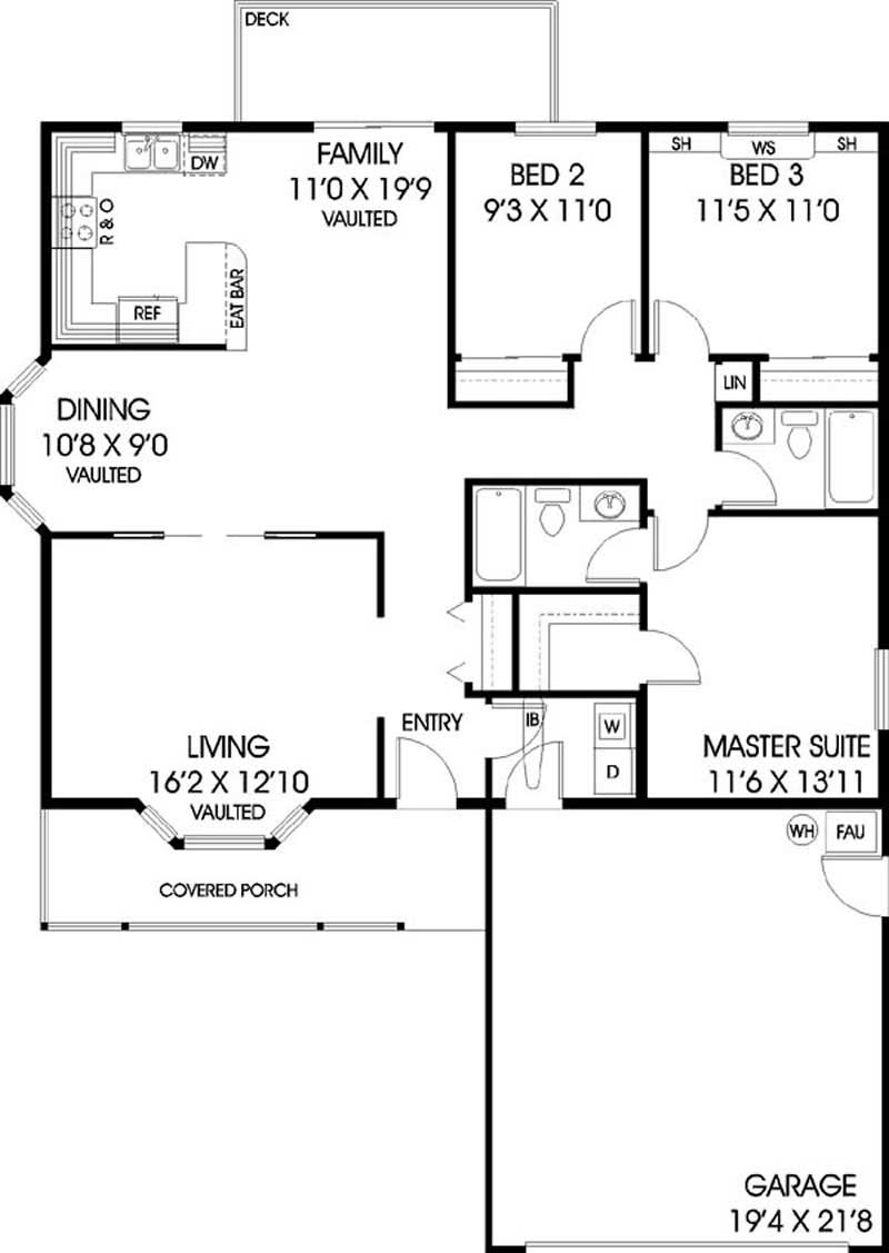 Floor Plan First Story