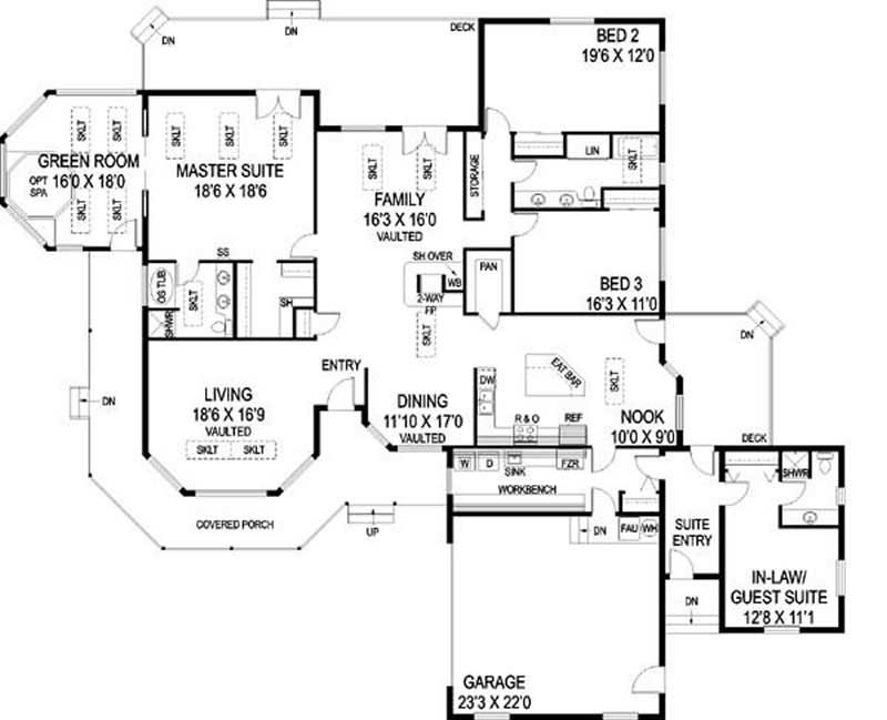 Floor Plan First Story