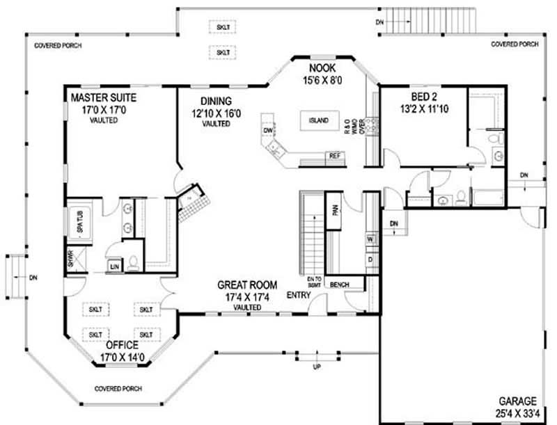 Floor Plan First Story