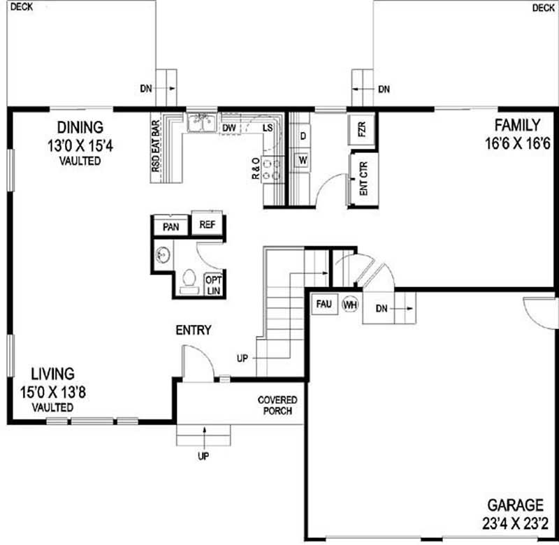 Floor Plan First Story
