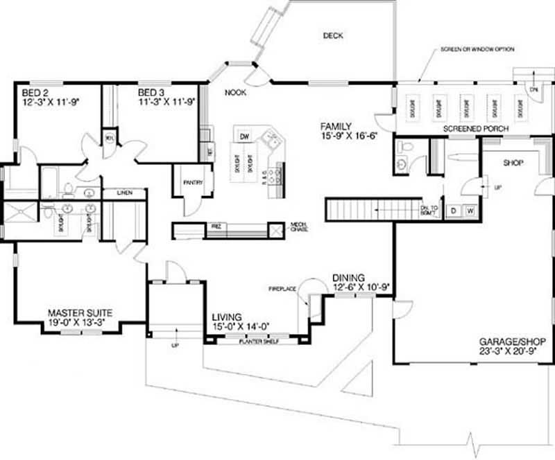 Floor Plan First Story