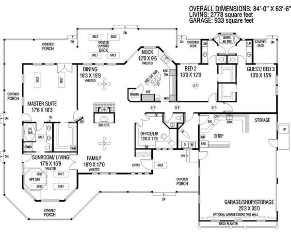 Floor Plan Main Level