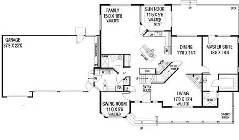 Floor Plan First Story