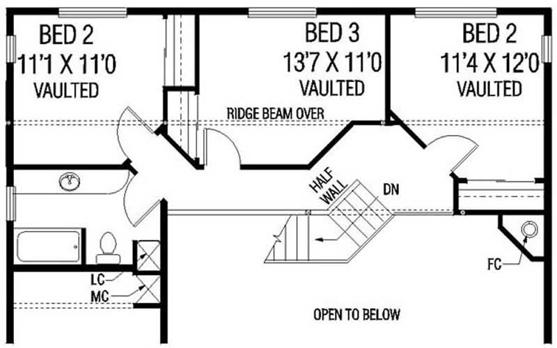 Floor Plan Second Story