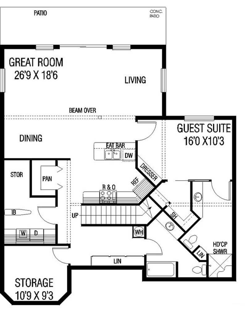 Floor Plan Basement