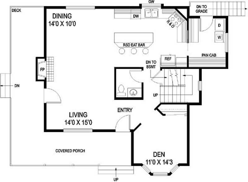 Floor Plan First Story
