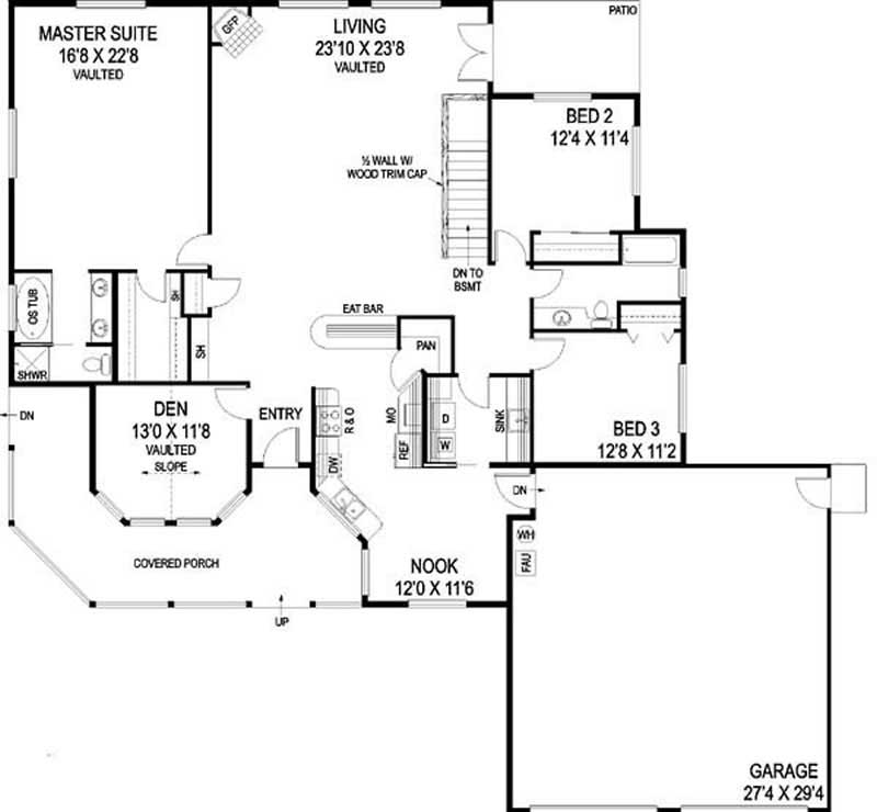 Floor Plan First Story