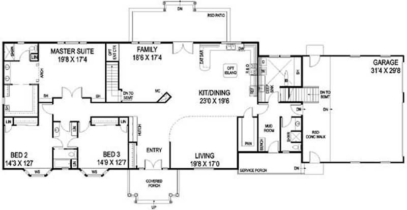 Floor Plan First Story