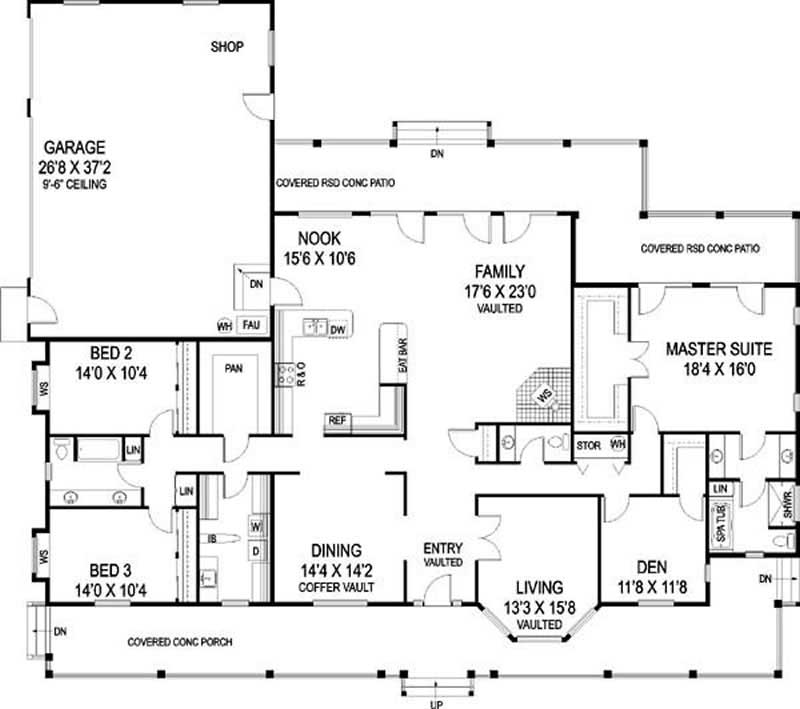 Floor Plan First Story