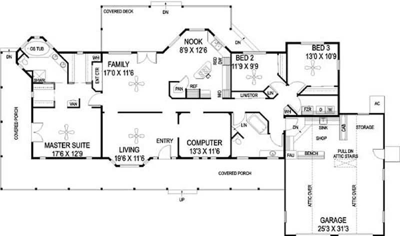 Floor Plan First Story