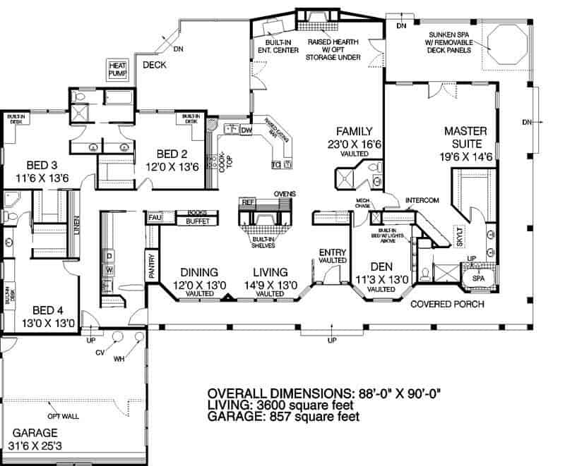 Floor Plan Main Level