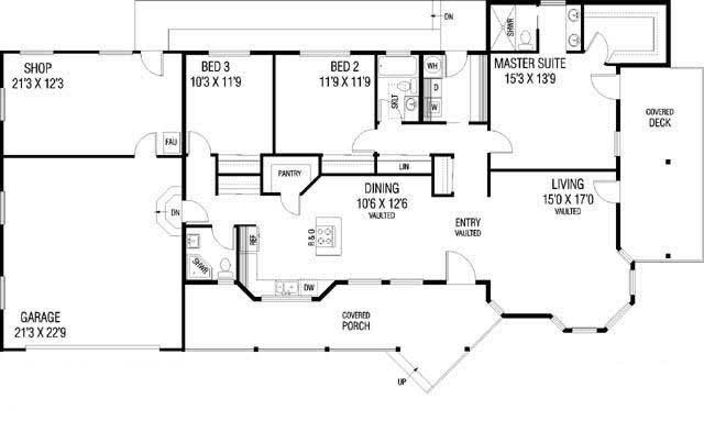 House Plan First Story